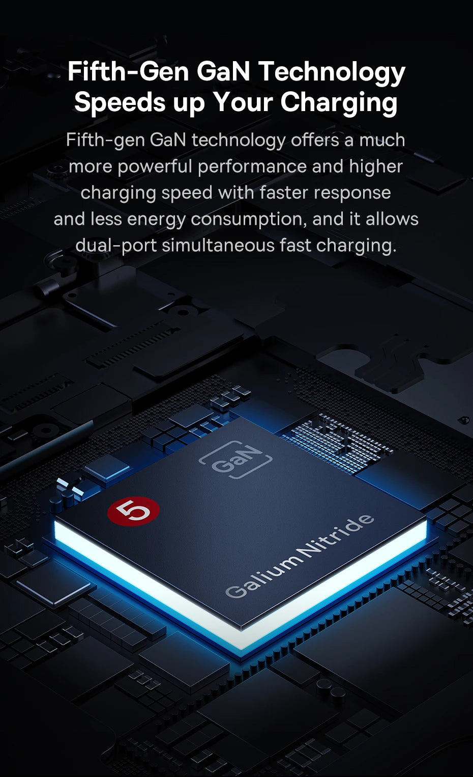 Baseus 65W GaN5 Charger Quick Charge QC 3.0 4.0 USB Type C Charger Portable Travel Charger Fast Charging For Laptop iPhone 14 13