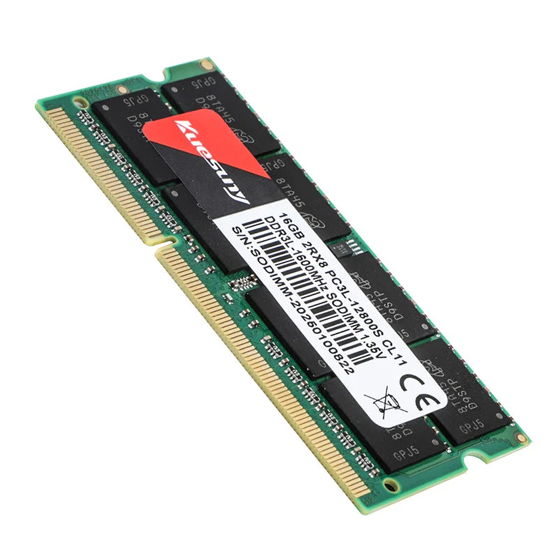 Original kuesuny DDR3L -16GB-1600MHz 1.35V  Laptop Memory , note only support 5th generation and above IntelCPU and AMDcpu!