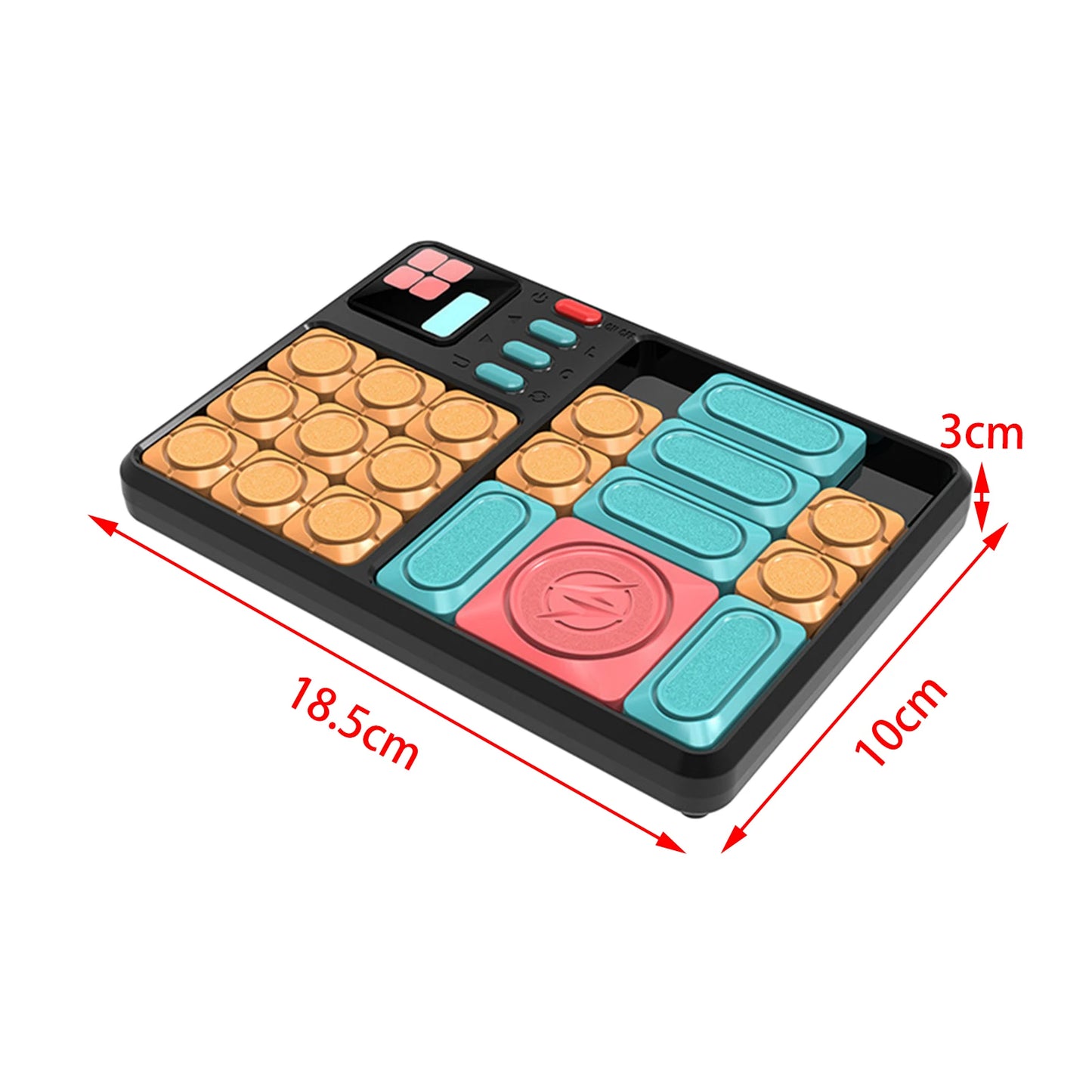 Electronic Slide Brain Games Brain Teaser Handheld Games Console Learning Puzzles Toys for Kids Intelligence IQ Training