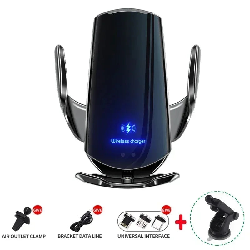 30W Wireless Car Charger Magnetic Car Phone Holder For iPhone 16-12 Pro Max Xiaomi Samsung Fast Charging Wireless Chargers