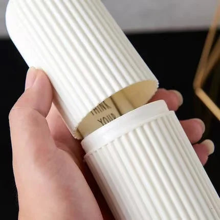 Portable Toothpaste Toothbrush Protect Holder Case Travel Camping Storage Box Organizer Travel Toiletries Storage Cup New Creat