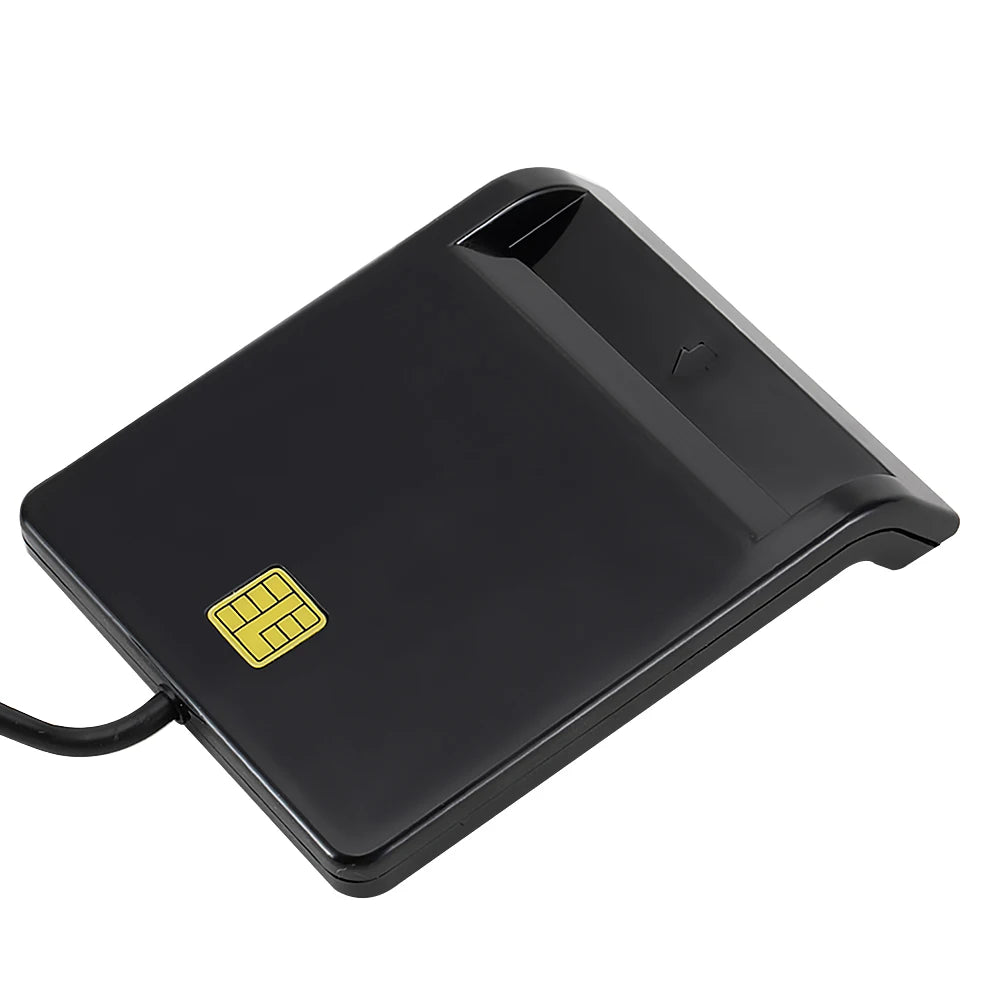 Multi-function Portable USB 2.0 Intelligent Card Reader Affordable Easy Use for DNIE ATM CAC IC ID Bank SIM Card Reader