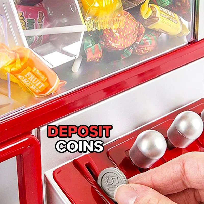 Claw Machine Electronic Candy Machine Arcade Claw Machine Retro Carnival Music And 24 specie Game Birthday Game Candy Kids Toys