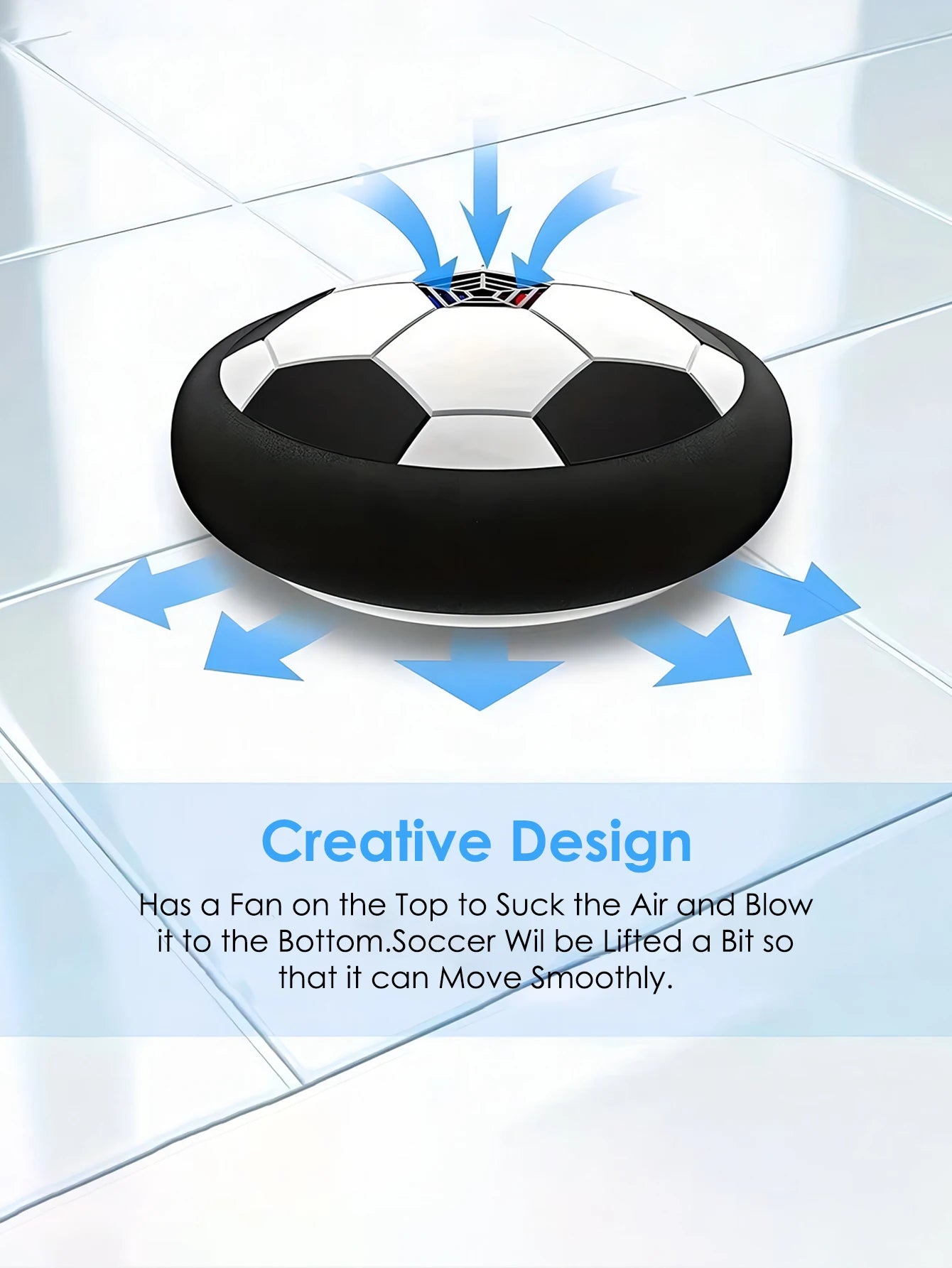 Floating Football Children's Interactive Football Electric Indoor Parent-child Interactive Sports Toys Creative Sports Toys