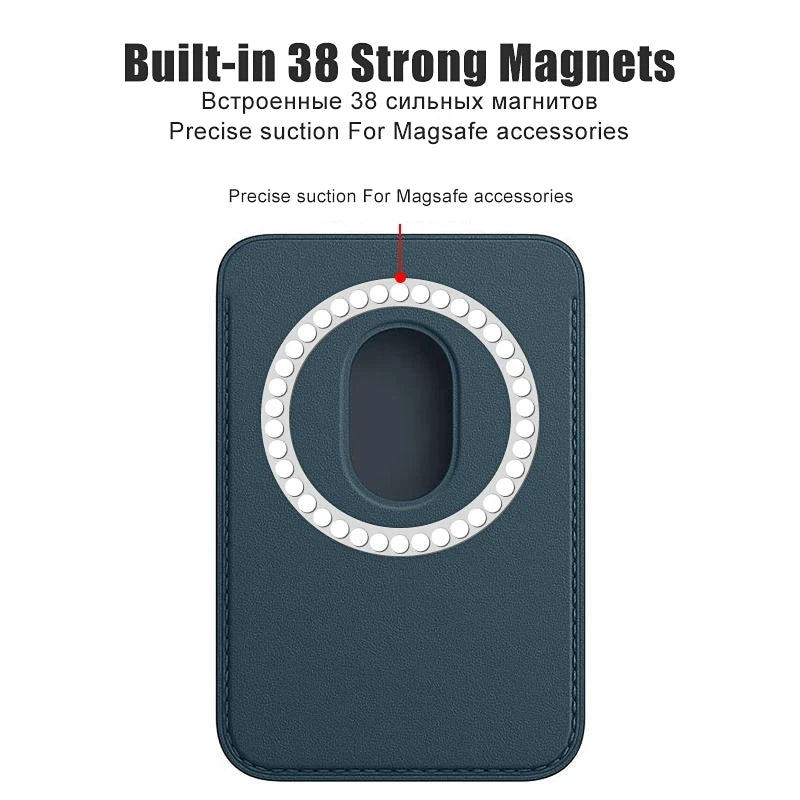 Magnetic Wallet Phone Case For iPhone 14 13 12 Pro Max Leather Card Holder Bag For iPhone 13 mini Cover Accessories