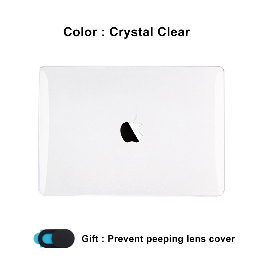 Laptop Cases for MacBook Air 15 Case M4 2025 A3241 Touch ID pasta macbook Air 15.3 inch 2024 M3 A2941 M2 2023 A3114 Funda shell