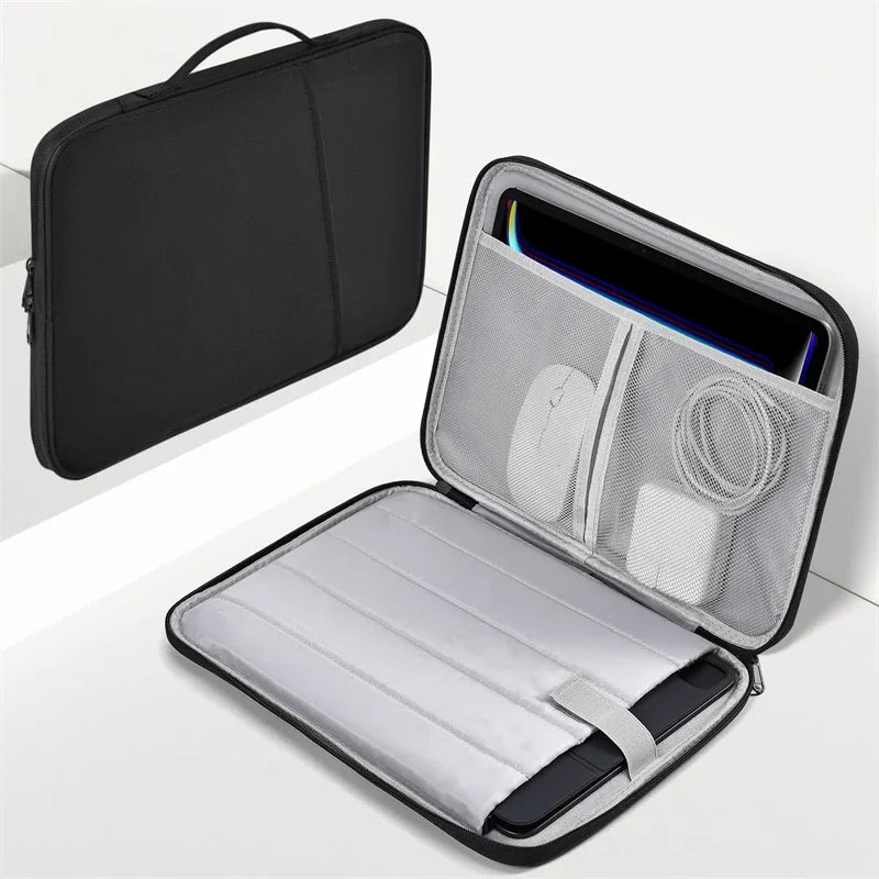 Portable Shockproof Handle Bag Laptop Sleeve Case for Macbook Air 11 12 13 Inch M4 M3 M2 M1 Chip Mac Book Pro Cover Accessories
