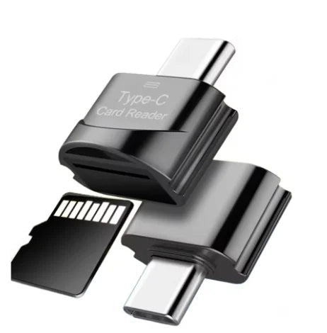 Type C To Micro-SD TF Adapter OTG Card Reader Mini Card Reader Smart Memory Card Reader For Phone Laptop