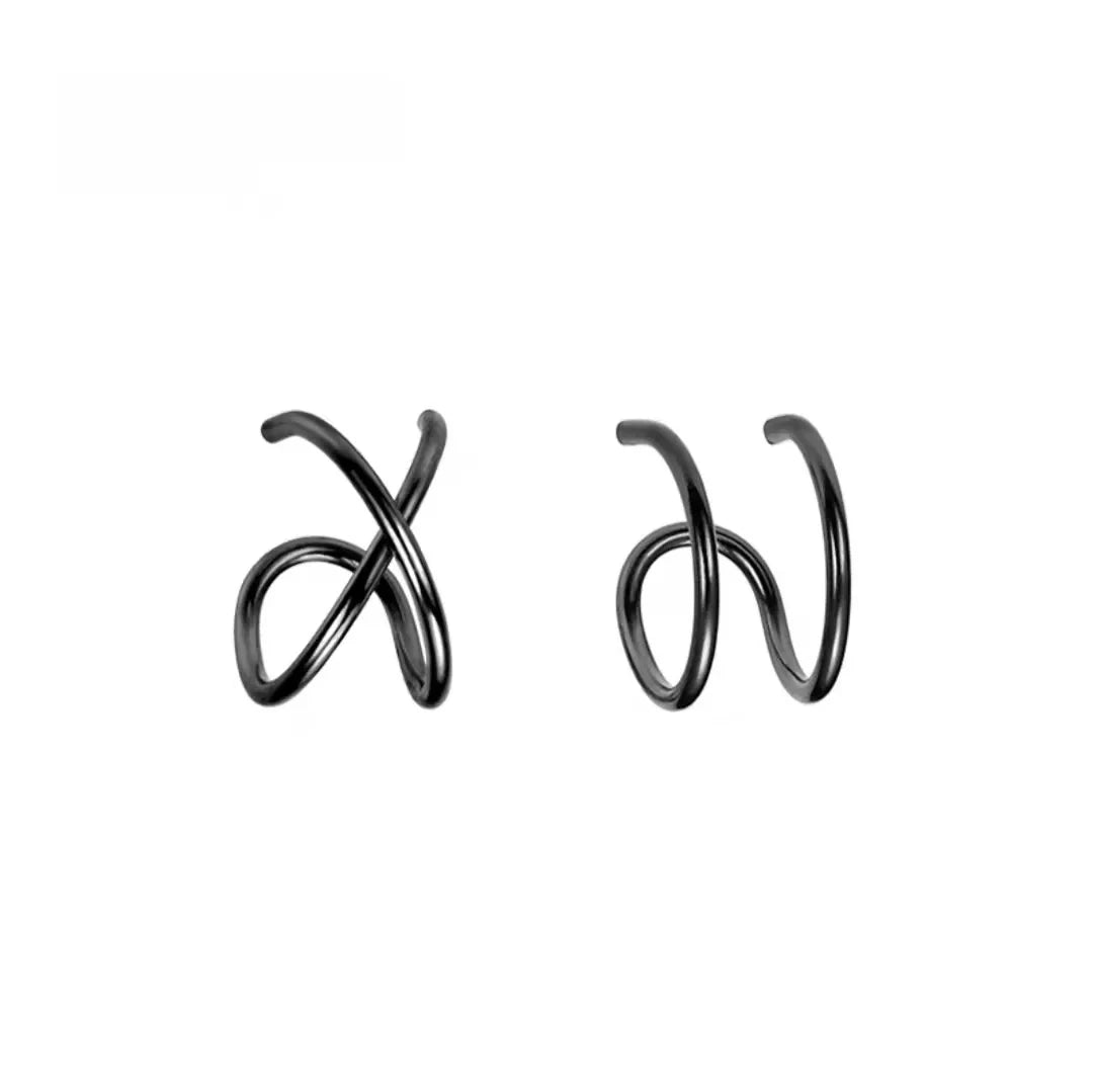 Stainless Steel Clip Earrings for Women High Quality Creative Simple C Non-Piercing Ear Clip Cuff Ear Buckle Trend Jewelry Gift