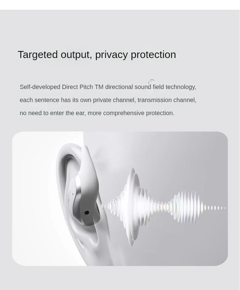 Original SHOKZ T511 OpenFit Air Open Earless Wireless Bluetooth Headphones Sports Headphones HD Call Noise Reduction Support APP