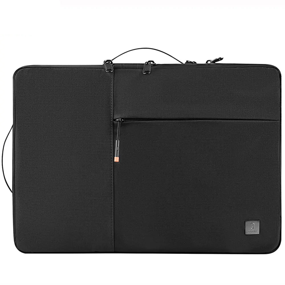 WIWU New Portable Laptop Sleeve 13 14 Double Layer Laptop Bag for MacBook Air 15 Air 13 2025 Case Waterproof Bag for Laptop 15.6