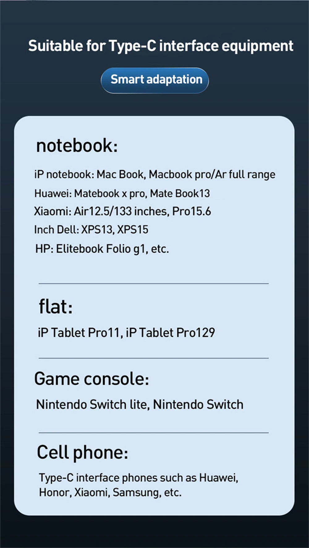 USB C to USB Type C Cable for MacBook Pro Quick Charge 4.0 PD 100W 5A Fast Charging for Samsung Xiaomi mi 10 Charge Cable 1/2M