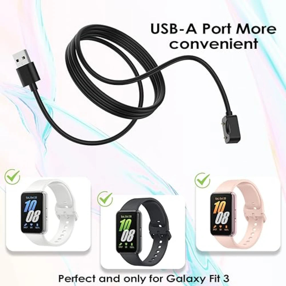 Suitable for Samsung Galaxy Watch Fit 3 SM-R390 USB Smart Watch Charger Fast Charger Replacement Charger