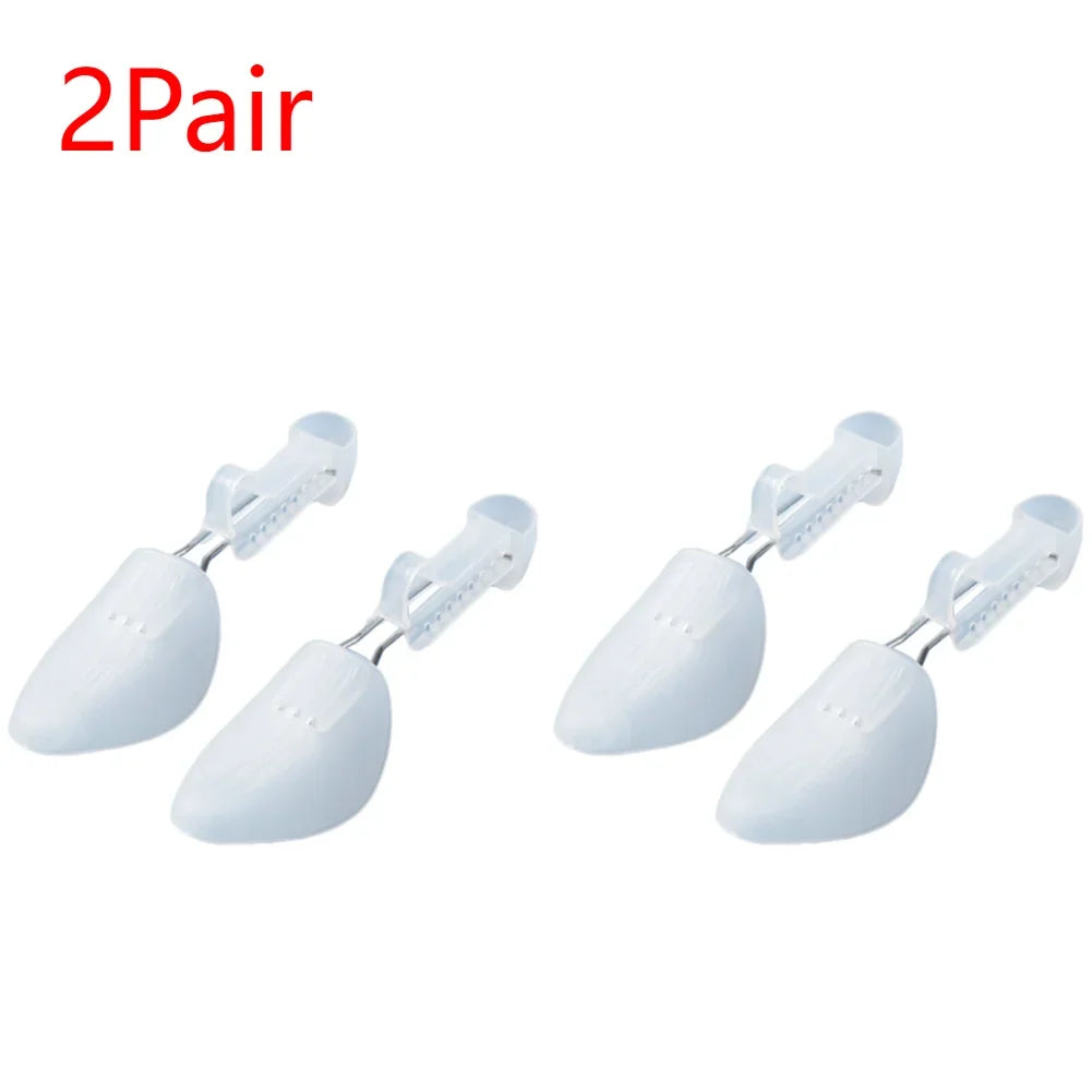1-5Pair Plastic Shoe Stretcher Adjustable Portable Shoe Tree Shaper Stretchers Holder for Women Men Unisex Fashion Shoe Tree