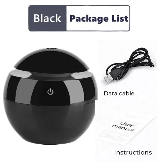 Clearance_Mini Humidifier Usb Aromatherapy Machine Car Mounted Air Purifier Indoor Facial Hydration Night Colorful Atmosphere Li