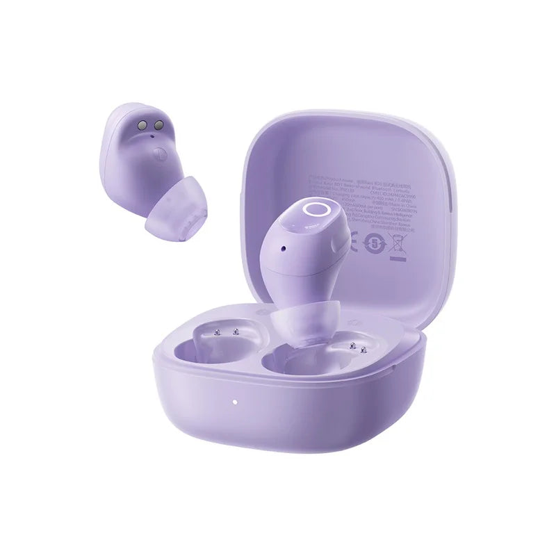 Baseus Bass BD1 Wireless Earphones Bluetooth 5.4 Mini Sports Earbuds,  IP55 Waterproof 0.06s Low-Latency Wireless Headphones
