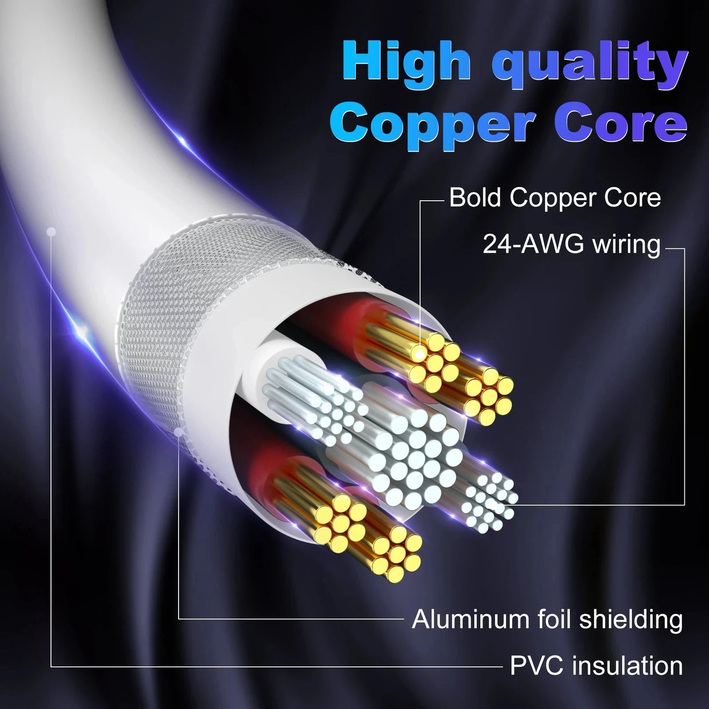 [MFi Certified] Charger Cord for iPhone 3ft /6ft USB to Lightning Cable Fast Charging Cable for iPhone 14 13 12 11 XR XS