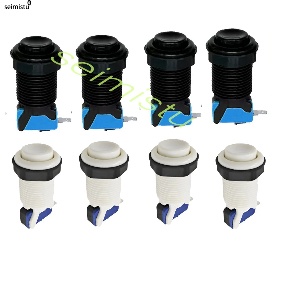 8pcs American Happ Style Push Button 28mm For Neo Geo Arcade Game Machine Joystick Zero Delay Controller buttons Parts