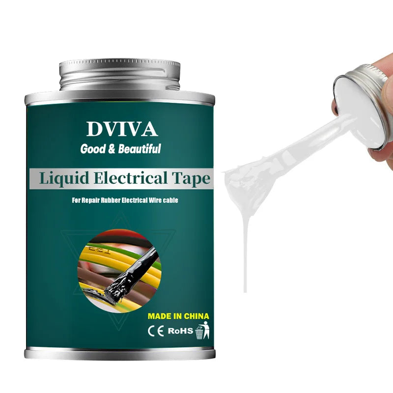 Waterproof Liquid Electrical Tape Insulating Repair Paste Fix Line Glue For Wires And Cables Home Use Quick Drying Sealant