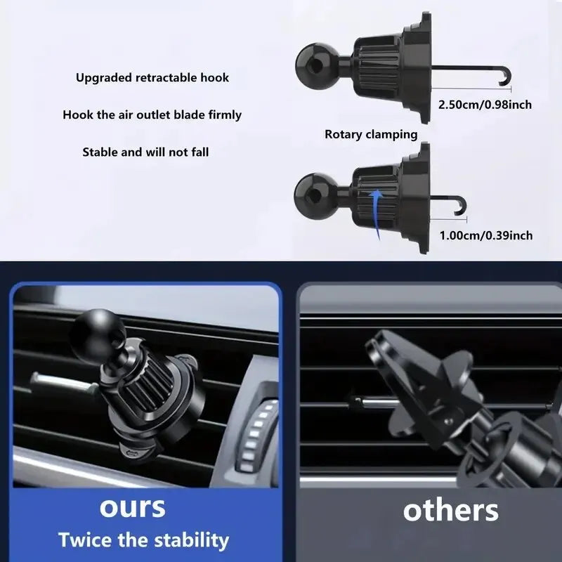 Car Wireless Charger Auto Car Phone Holder Mount 15W Fast Car Wireless Charging Stand for iPhone 15 14 13 Samsung S23 S22 Xiaomi