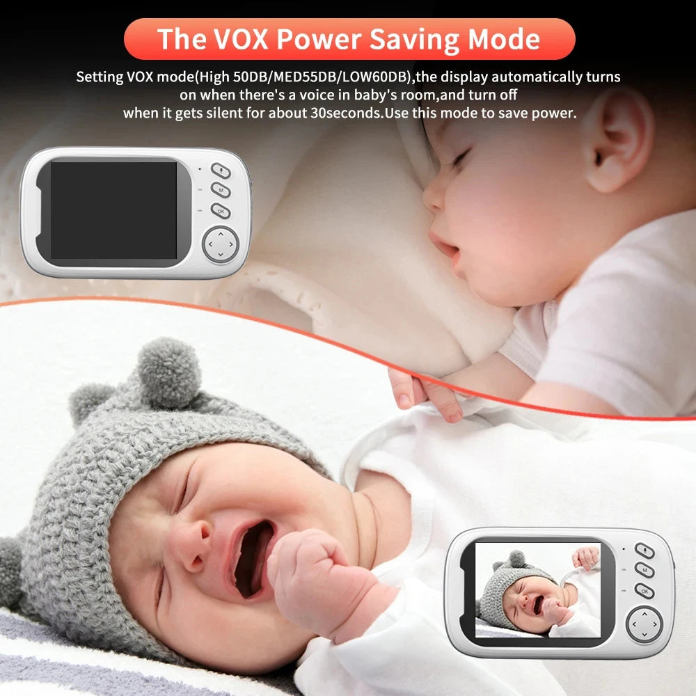 3.5 Inch Better Than VB603 Baby Monitor With Camera  LCD Electronic Babysitter Wireless 2 Way Audio Talk Video Baby Nanny Radio