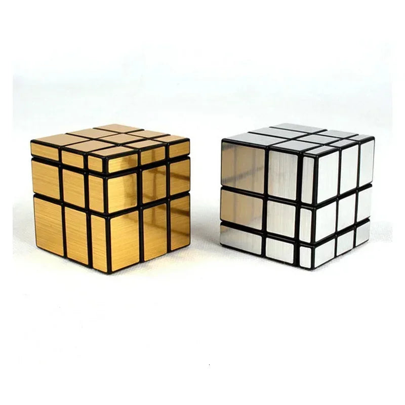 Neo Magic Mirror Cube Gold Silver Professional Speed Cubes Puzzles Speedcube Educational Toys For Children Adults Gifts