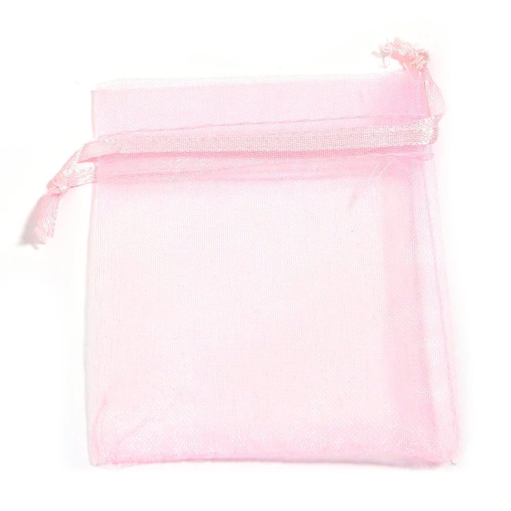 10pcs/Lot 24 Colors Organza Bags Jewelry Bag Wedding Gift Storage Drawstring Pouches Jewelry Packaging Bags Present Wholesale