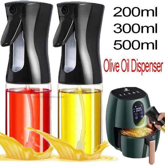 Oil Spray for Cooking Olive Oil Dispenser Plastic Bottle Sprayer Mist-Reusable Food Grade Oil Vinegar Spray Kitchen Accessories