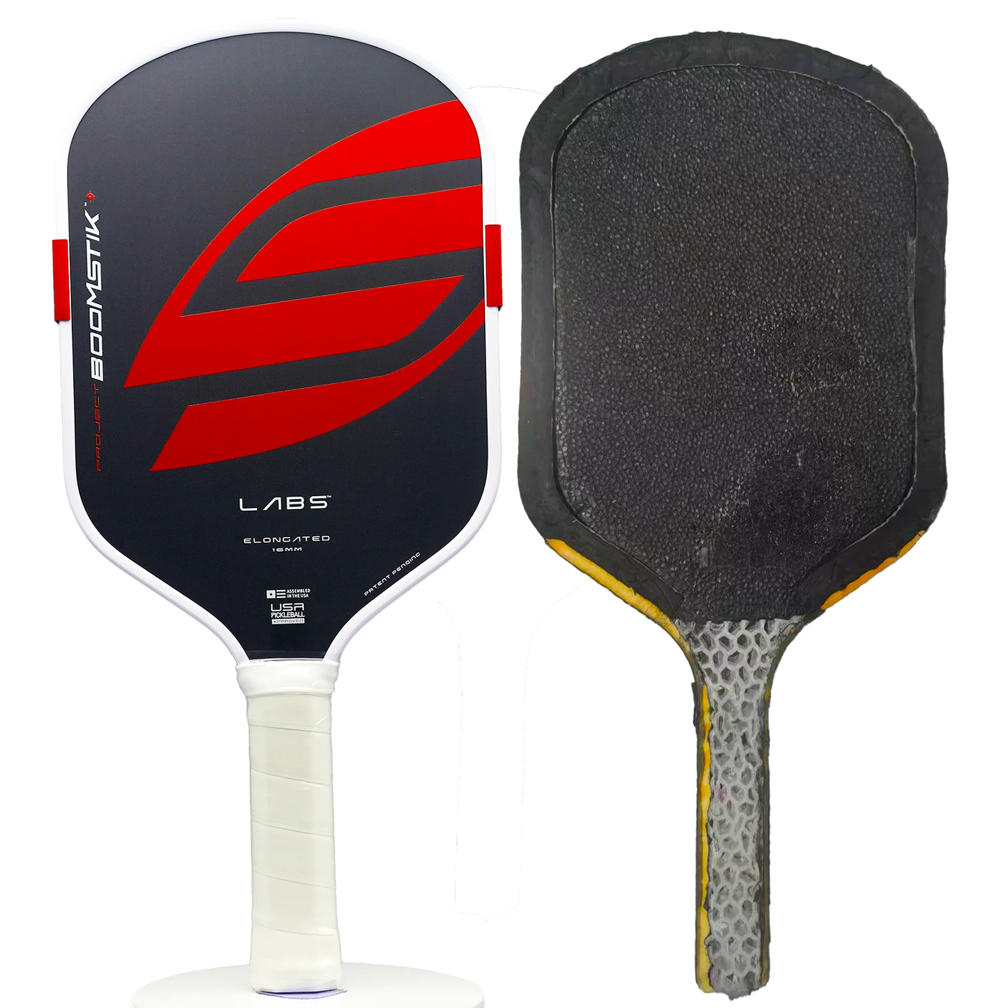 Boomstik clone widebody Elongated EVA Power Surrounding Foam  Epp Core Carbon Fiber Pickleball Paddle