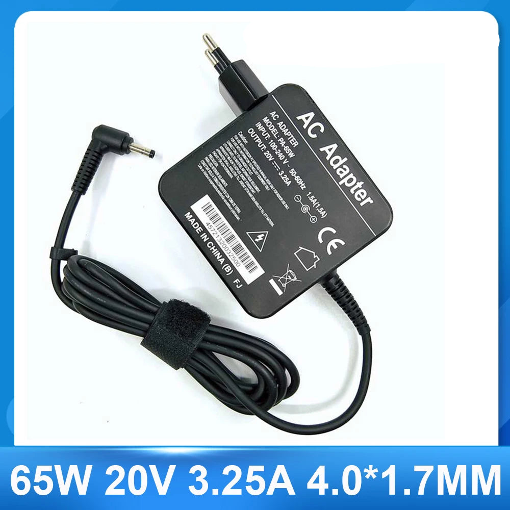 AC Adapter 65W 20V 3.25A  Laptop Charger for Lenovo Ideapad 310-151SK 510-151SK ADLX65CLGE2A 5A10K78752 Power Cords AC Adapter