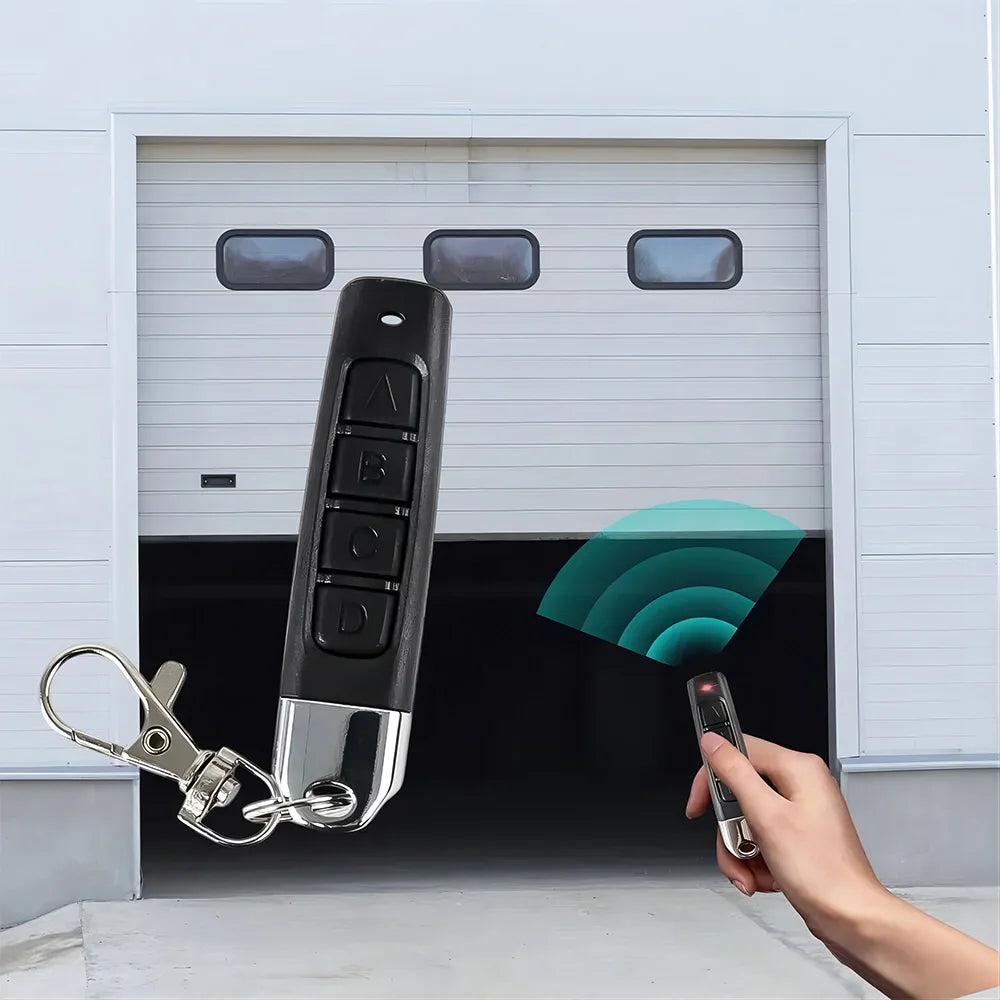 433MHz Cloning Remote Control RF Clone Copy Remote Control Garage Gate Door Opener Remote Key Duplicator for Home Safety