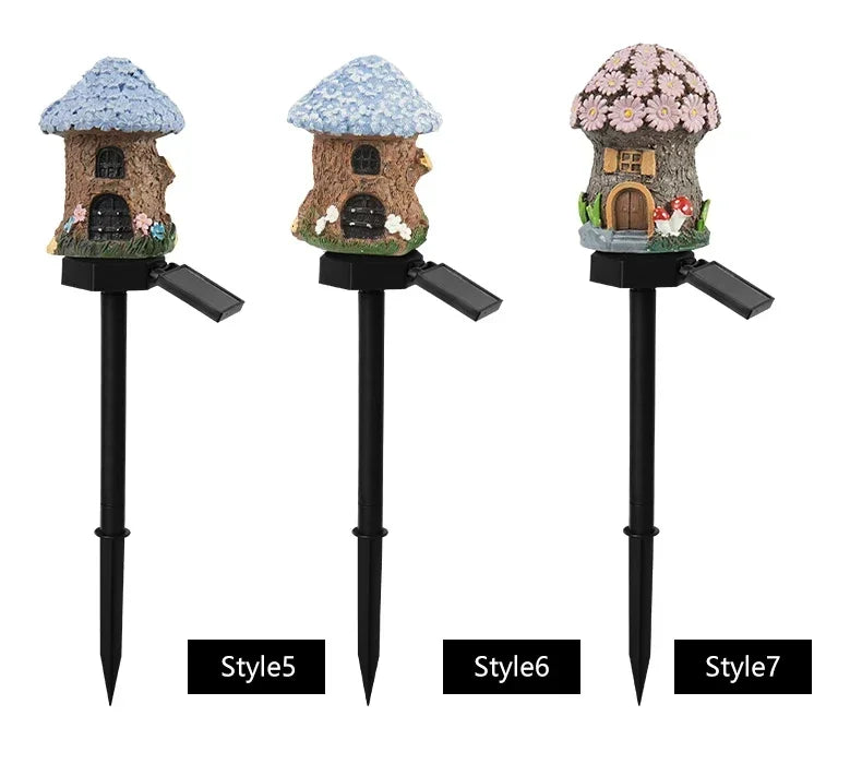 Solar Powered Owl Animal Lawn Lamp Solar Led Light Outdoor Garden Decoration Lamp Waterproof Solar Lights