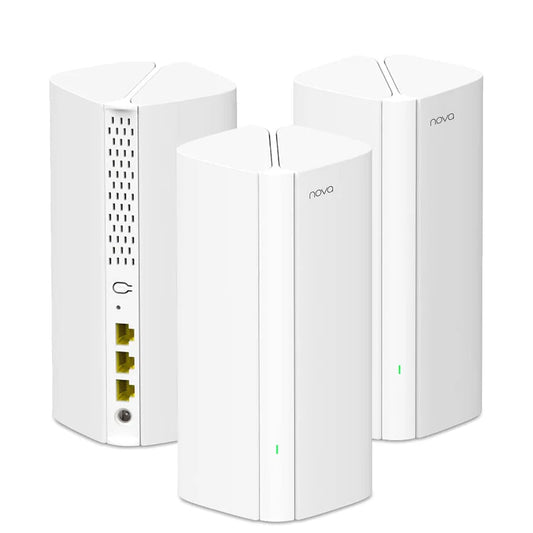 Tenda AX3000 WiFi6 Mesh System EM/MX12 Wireless Router Wi-Fi6 Mesh WiFi Router up to 7000 sq.ft. Wifi range extender WIFI 6 Mesh