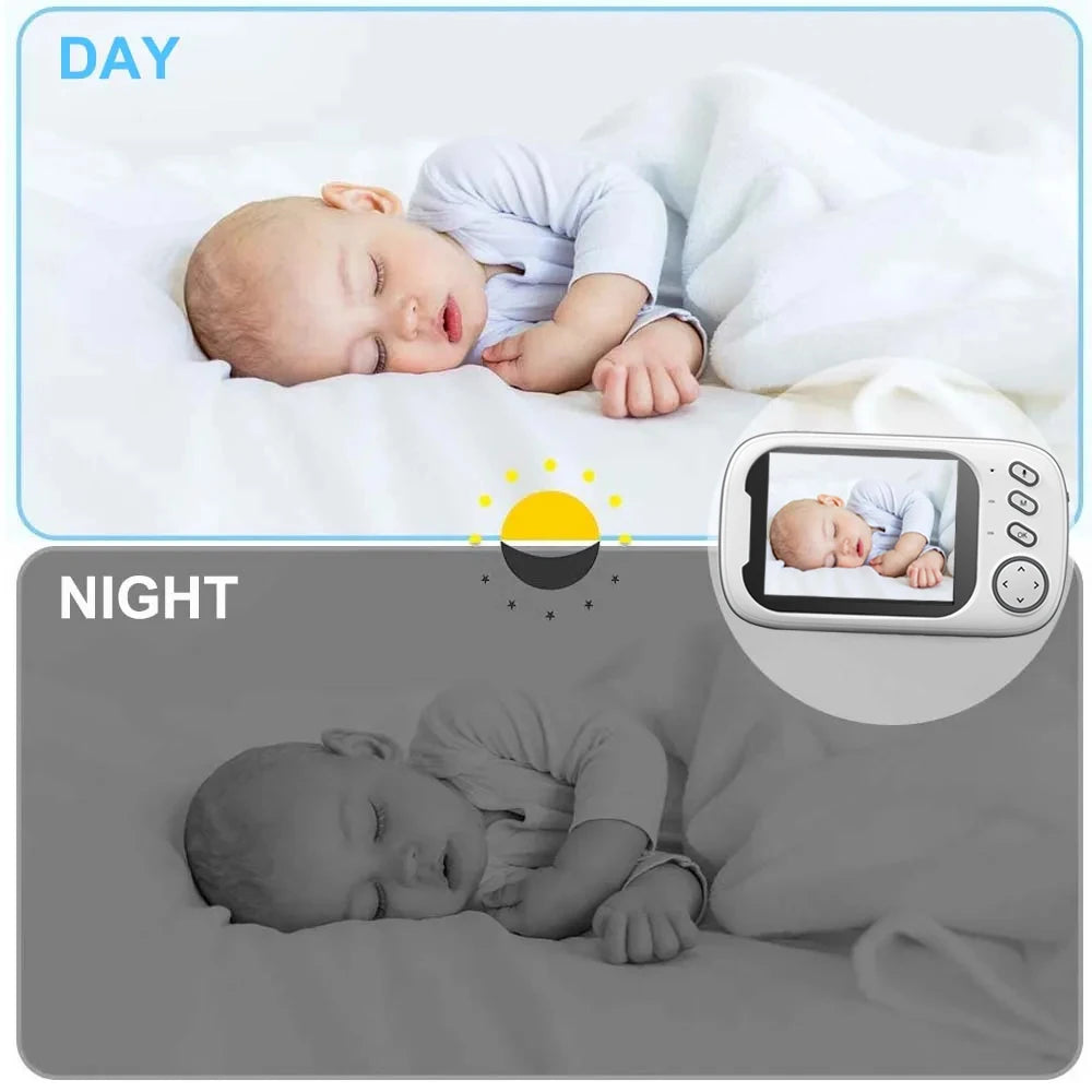 3.5 Inch Better Than VB603 Baby Monitor With Camera  LCD Electronic Babysitter Wireless 2 Way Audio Talk Video Baby Nanny Radio