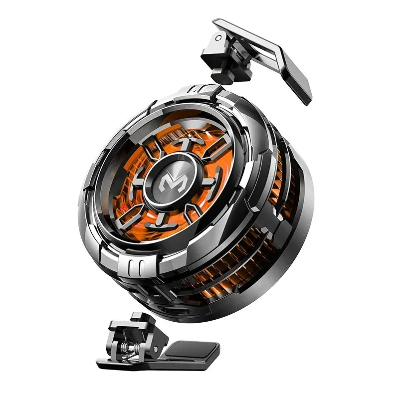 2 IN 1 MEMO CX08 Magnetic Back Clip Universal Mobile Phone Cooler Semiconductor Cooling Fan Freeze Radiator for iOS Android PUBG