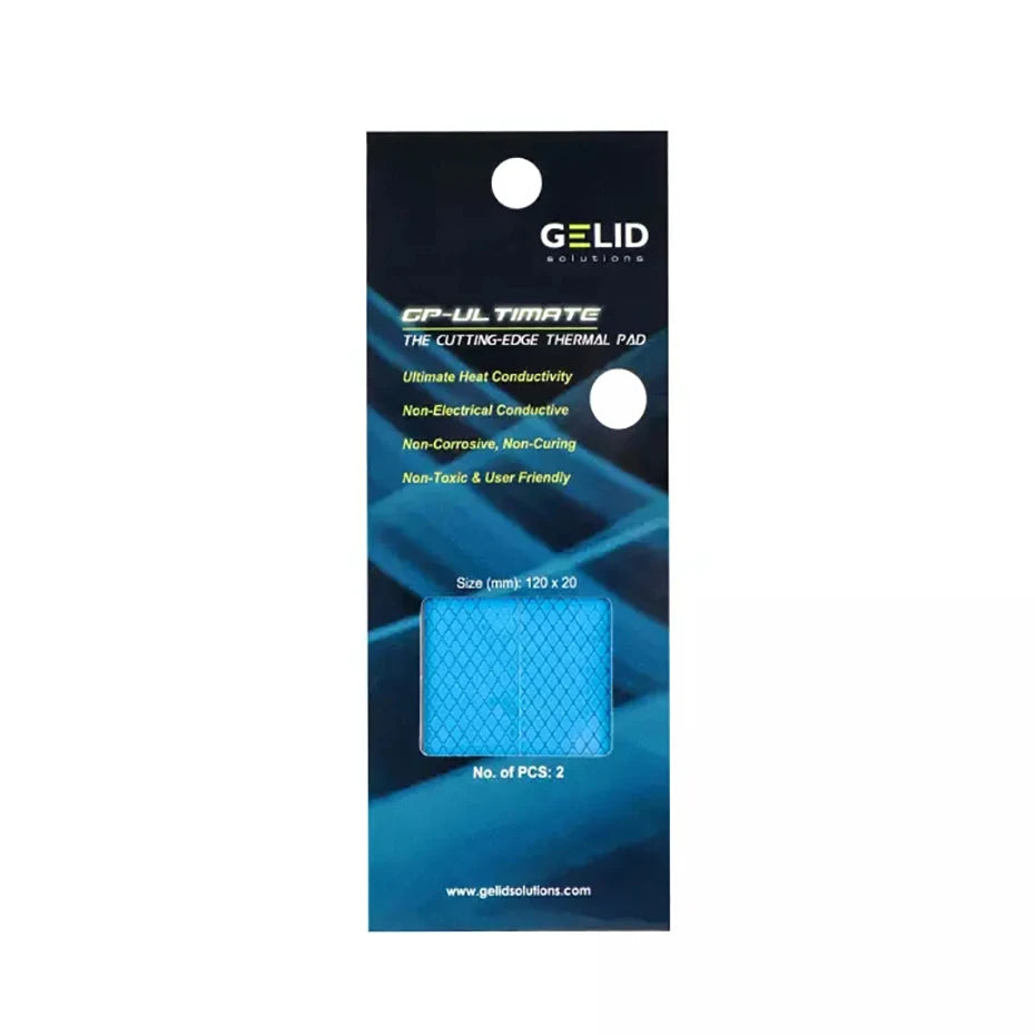 GELID GP-Ultimate 15W/MK Thermal Pad CPU/GPU Graphics Motherboard Silicone Grease Pad Heat Dissipation Silicone Pad Multi-Size