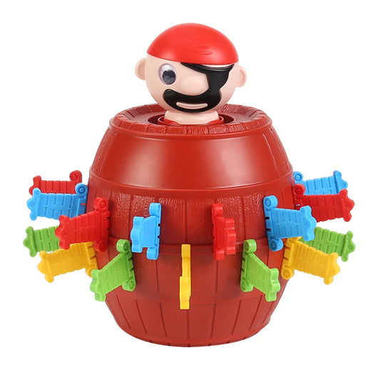 Children's Party Fun Prank Toy Pirate Bucket Toy, Lucky, Jump, Sword, Explosion, Interactive Family Fun Games