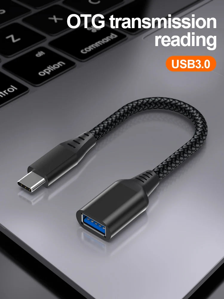 USB C to USB adapter 3 0 USB C OTG adapter 10Gbps USB Type C to USB adapter USB C to USB A female OTG cable for MacBook Pro iPad
