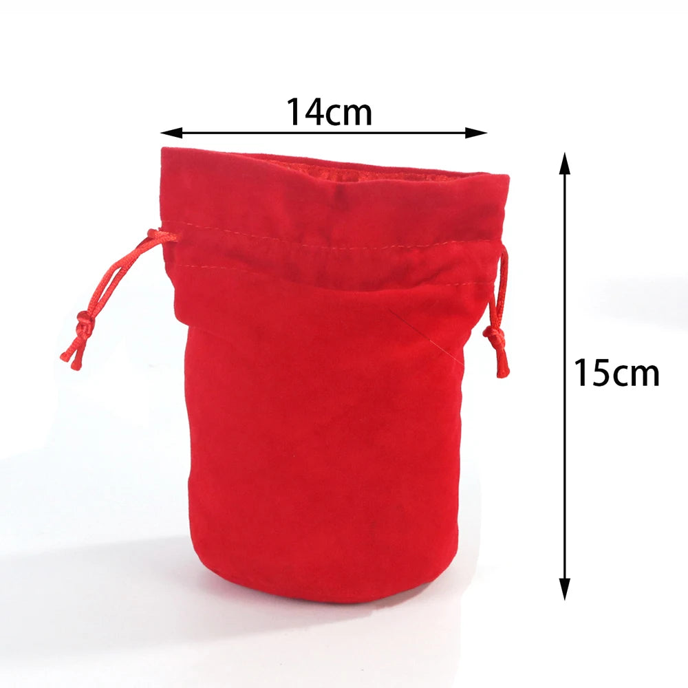 Dice Bag Dice Holder Role Game High Quality Velvet Drawstring Bag Jewelry Packing For TRPG Table Games Entertainment Board Games