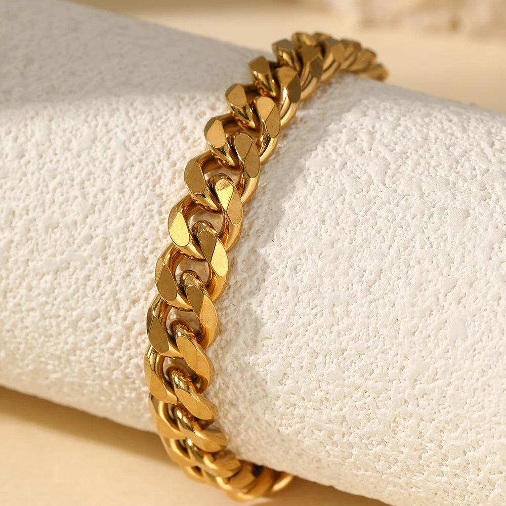 Stainless steel anklet Multiple chain thickness specifications Classic fashion anklet For Women Jewelry Creative Fashion Gifts