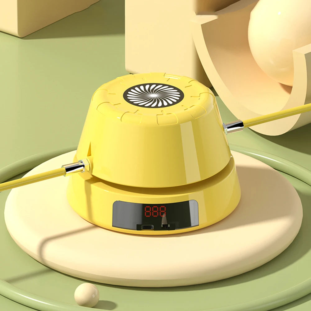 Electric Counting Rope Skipping Machine Automatic Remote Control  Jump Rope Digital Counter Indoor Outdoor exercise Toys Games