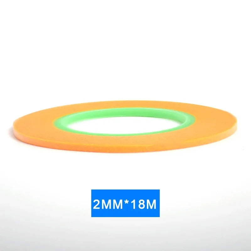 Model Spraying Coating Color Ultra Tape Fine DIY Special Masking Wide 1mm/2mm/3mm 18m Model Covering Tape
