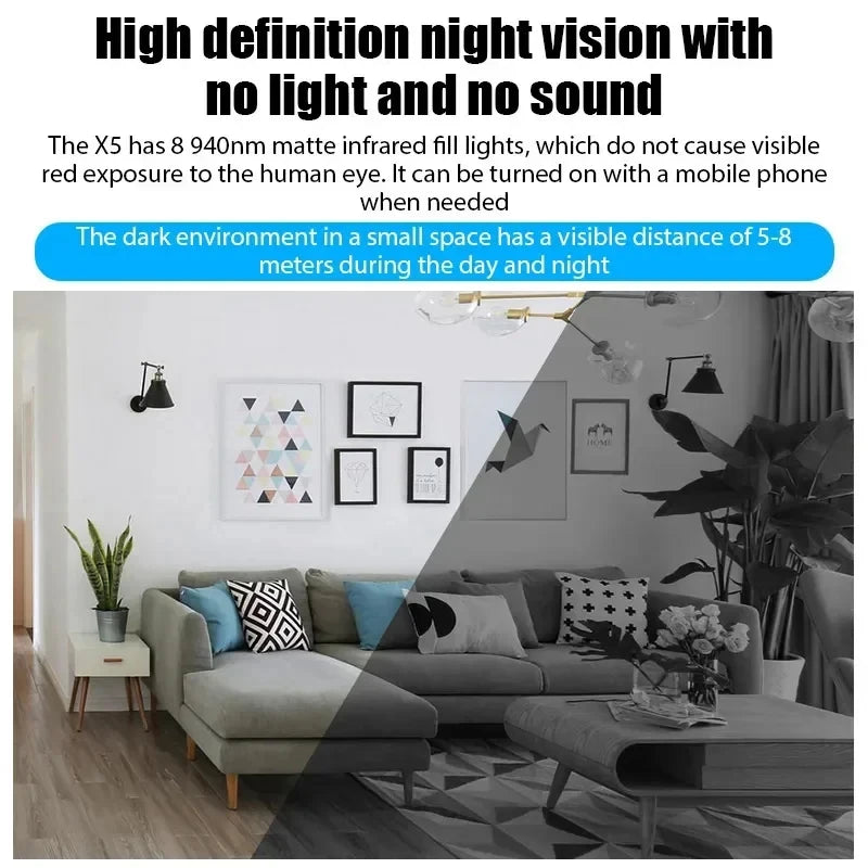 HD 1080P Camera Wireless WiFi Baby Monitor Indoor Safety Security Surveillance Night Vision Camera IP Camera Recorder