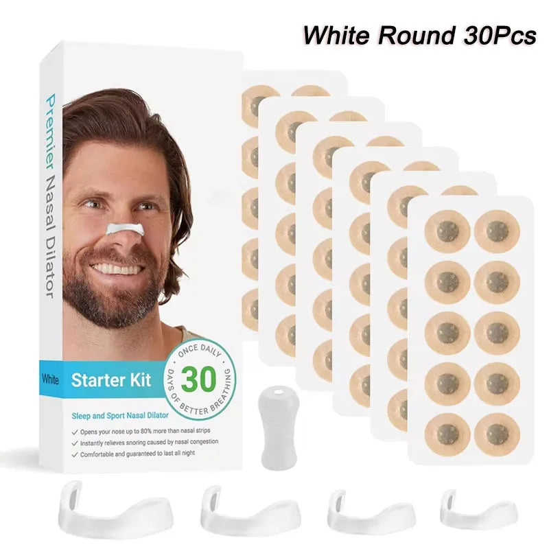 Magnetic Nasal Breathing Dilators Kits Sport Nasal Dilator Boost Oxygen Intake,Reduce Snoring,Breathing Refill Nose Clip