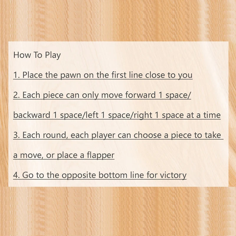 Children Logical Thinking Games Wooden Chess Toys Parent-Child Interactive Board Games Educational Toys For Kids Brain Training