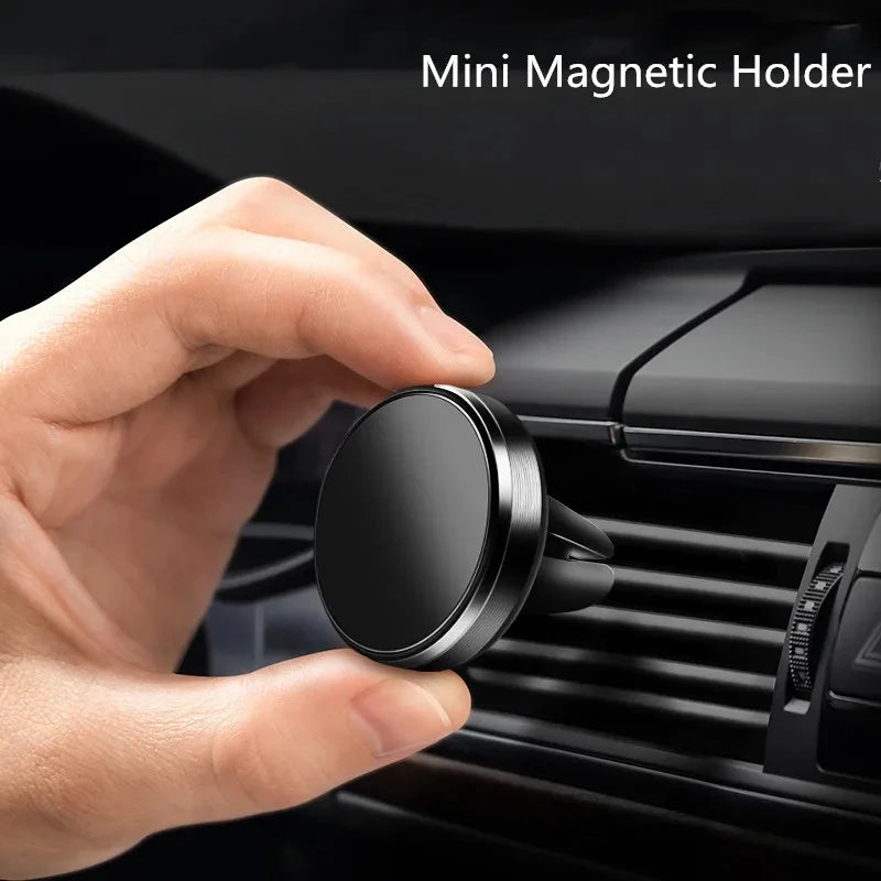 Universal Magnetic Car Phone Holder Stand in Car For iPhone X Samsung Magnet Air Vent Mount Cell Mobile Phone Support GPS