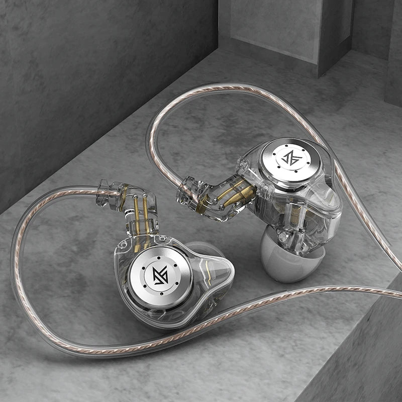 Headset Dynamics in the Ear Monitor Hifi Wired Headset Bass Stereo Game Music Headset Noise Cancellation Headset