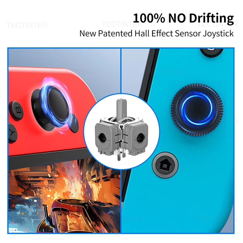 Hall Effect Replacement Joystick for NS Switch/Lite/OLED Joycon Controller Gamepad Thumb Stick Analog Repair Parts Accessories