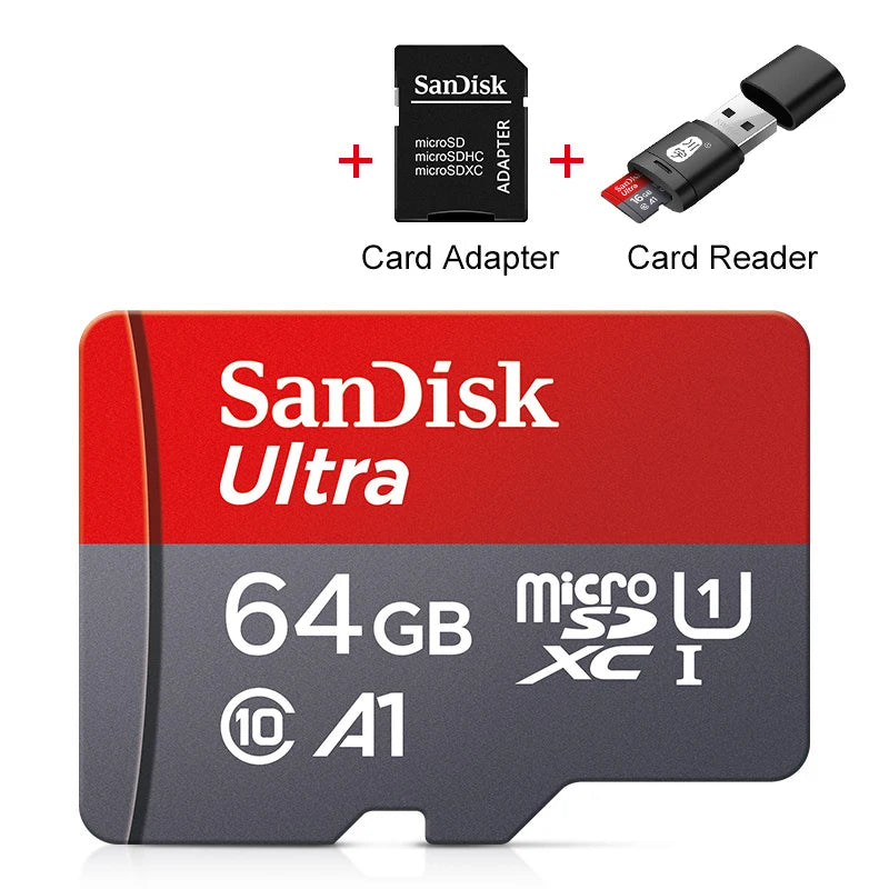 100% Original Sandisk Micro SD Card 64GB Class10 Flash TF Card 64GB Memory Card 64gb memoria disk for samrtphone and table PC