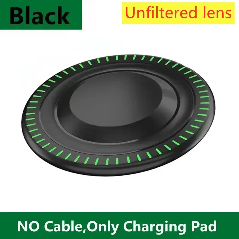 2 in 1 Phone Wireless Charging Dock Station Fast Wireless Charger Pad For iPhone 12-16 X Pro XS Max Samsung Xiaomi Huawei